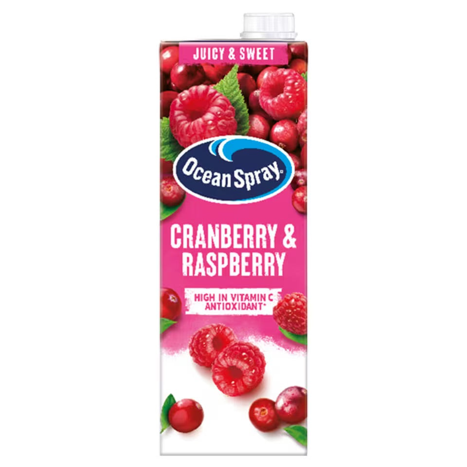 Ocean Spray Cranberry & Raspberry 1L