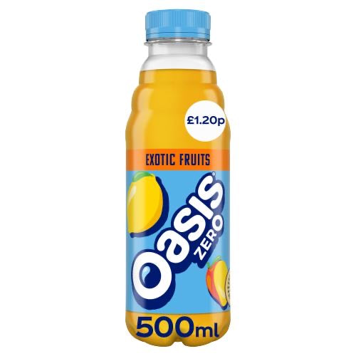 Oasis Zero Exotic PM1.20 500ml