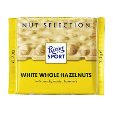 Ritter Nut Perfection White Whole Hazlenut 100g