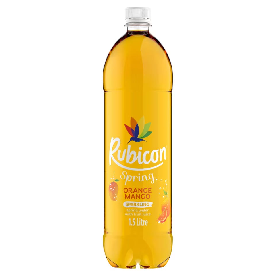 Rubicon Spring Sparkling Orange & Mango Water 1.5L