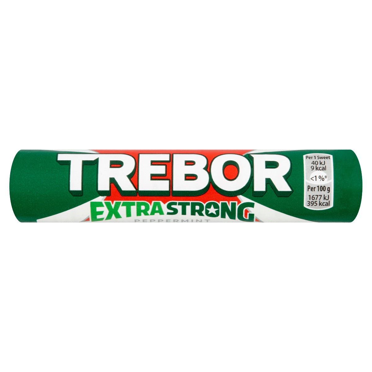 TREBOR XSTRONG MINTS 60P ROLL