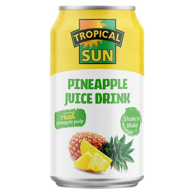 Tropical Sun Pineapple Juice Drink With Pulp 330ml