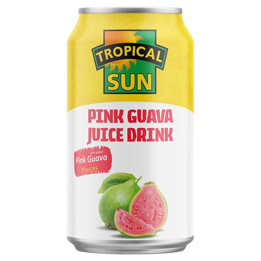 Tropical Sun Pink Guava Juice With Pulp 330ml