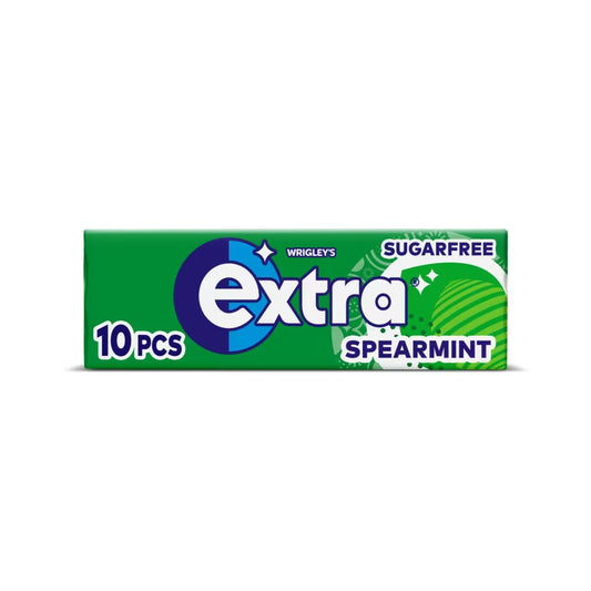 Wrigley Extra Sugar Free Spearmint Gum 10S 14g